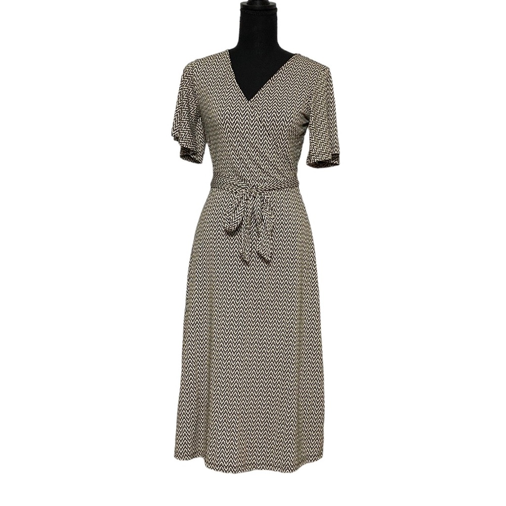 H&M Pattern Midi Dress XS